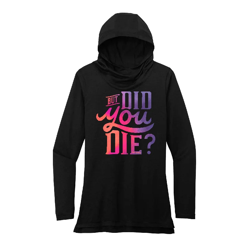 Men’s Hoodie-But Did You Die (OIL) Performance Hoodie