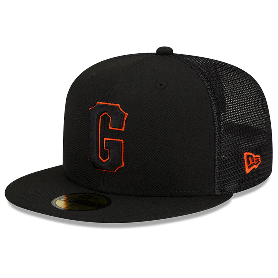 Work Hat-San Francisco Giants New Era 2022 Batting Practice 59FIFTY Fitted Hat - Black