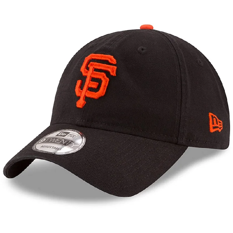 Designer Sun Hat-San Francisco Giants Core Classic 9TWENTY Adjustable - black