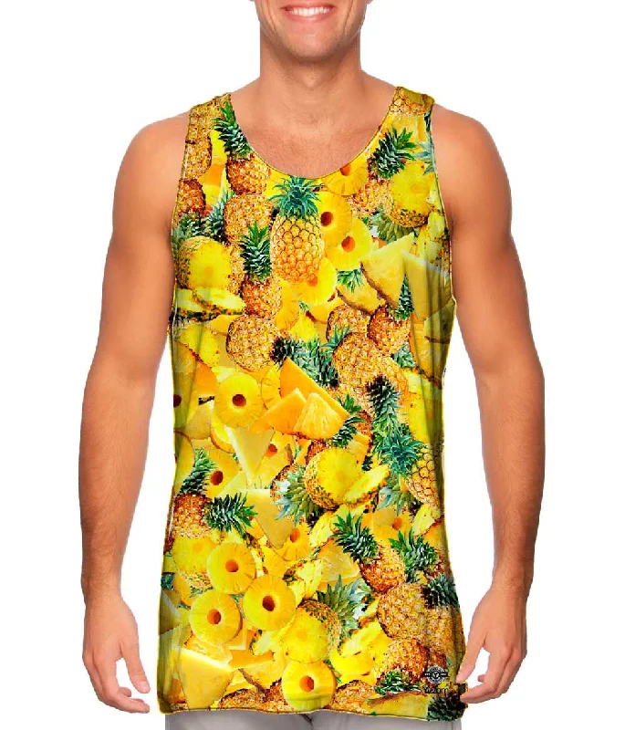 Workout Tank-Pineapple Fiesta Jumbo