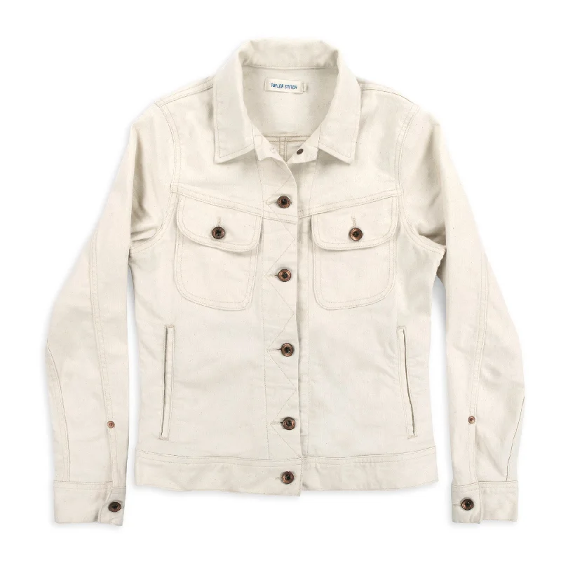 Chic Jacket-The Pacific Jacket in Natural Denim