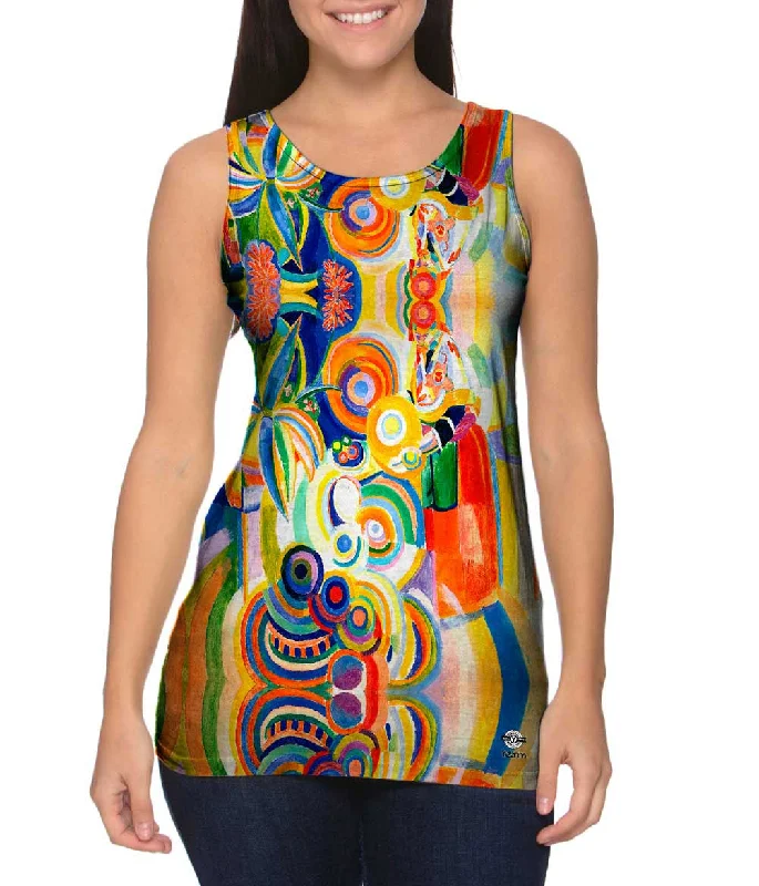 Workout Tank-Robert Delaunay - "Tall Portuguese Woman" (1916)