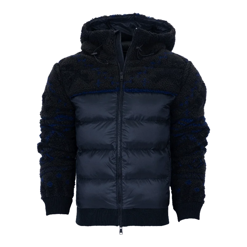 Urban Jacket-Cody Sherpa Hybrid Hooded Jacket