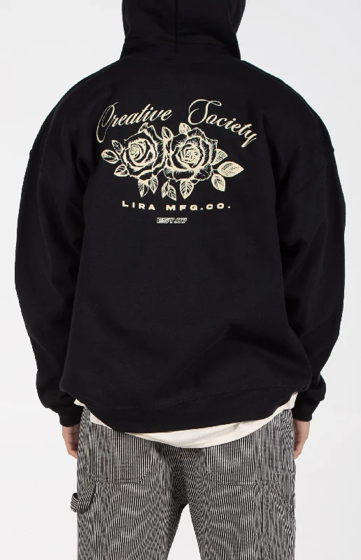 Casual Hoodie-Mina Hoodie | Black