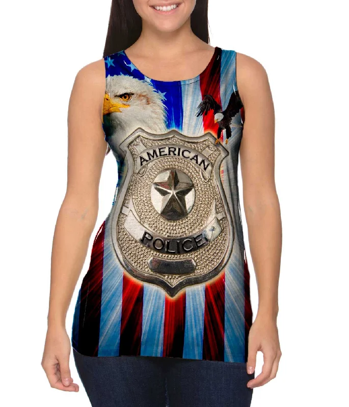 Workout Vest-Police Pride Badge