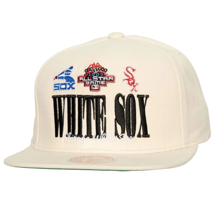 Printed Hat-Mitchell & Ness Chicago White Sox Reframe Retro Snapback