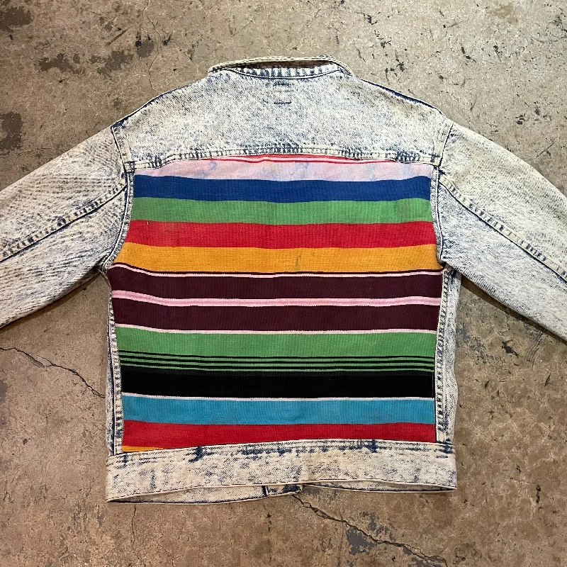 Trench Jacket-Yokishop - Lee Rider Mexican Blanket Jacket