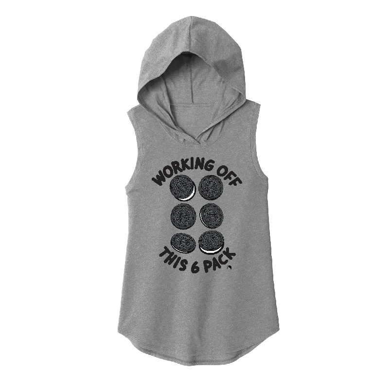 Soft Hoodie-6 Pack Oreo Sleeveless Hoodie