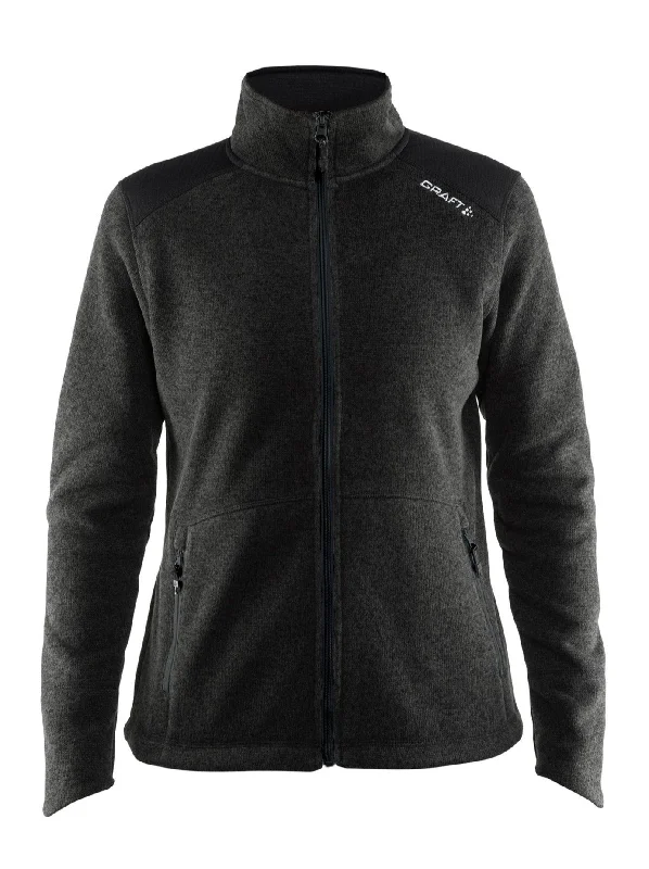 Full Sleeve Jacket-Women's Craft Noble Zip Fleece Jacket