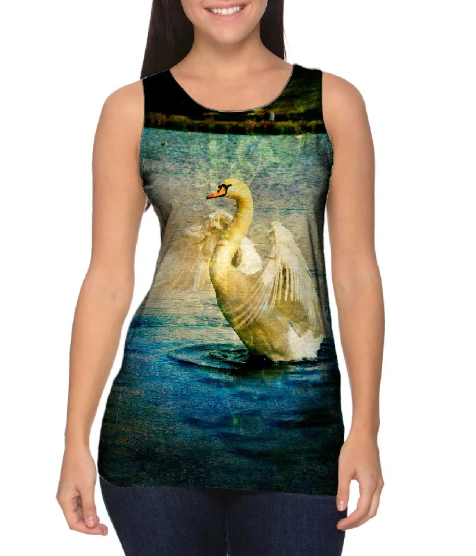 Gym Performance Tank-Pond Swan