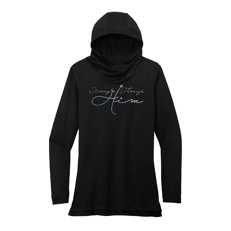 Soft Touch Hoodie-Strength Through Him Performance Hoodie