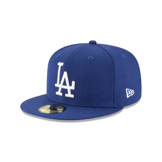 Bold Print Hat-LOS ANGELES DODGERS NEW ERA COOPERTOWN 1958 WOOL COLLECTION 59FIFTY FITTED HAT