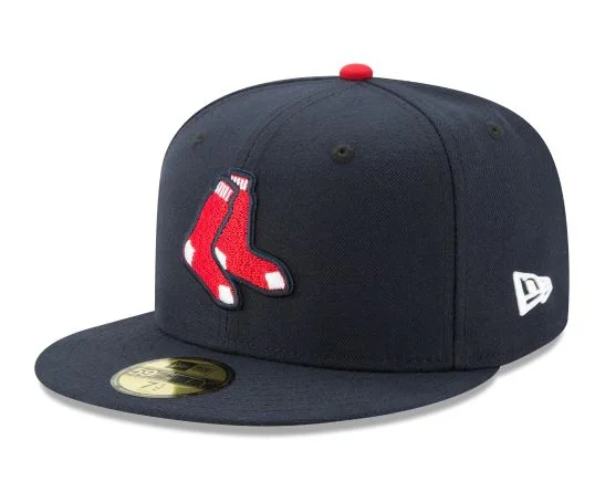 Winter Hat-BOSTON RED SOX NEW ERA ALTERNATIVE AUTHENTIC COLLECTION 59FIFTY FITTED-ON-FIELD COLLECTION NAVY-RED