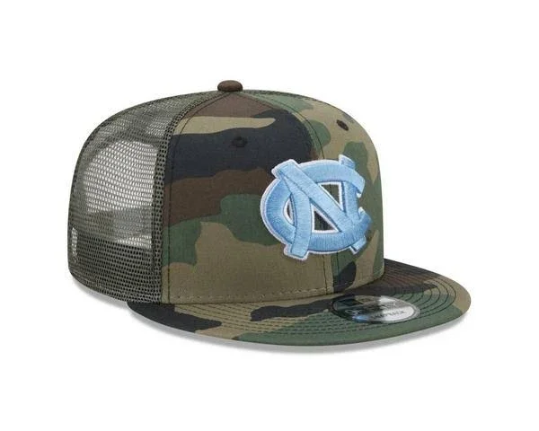 Military Hat-New Era North Carolina Army Camo Trucker Hat