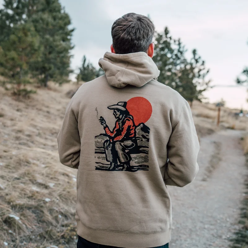 Zip-up Hoodie-Marlboro Man Heavyweight Hoodie