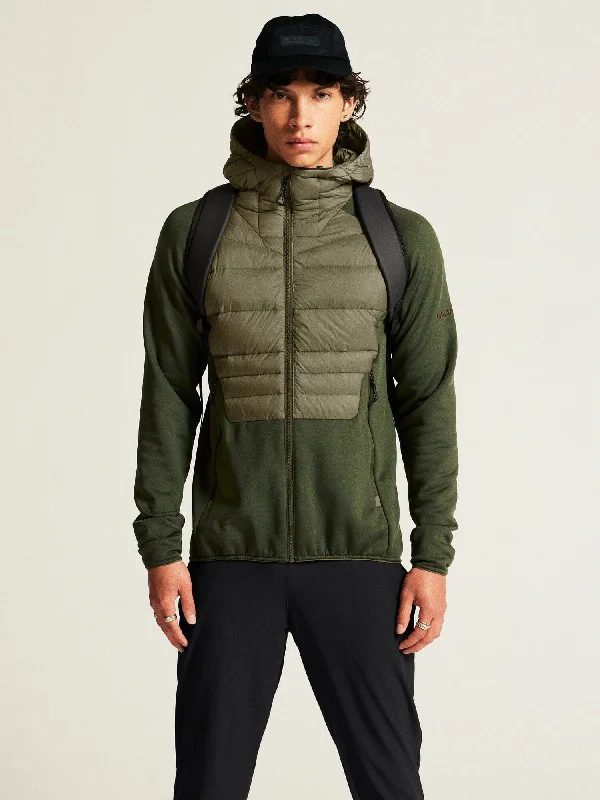 Lightweight Windbreaker Jacket-MEN'S ADV EXPLORE HYBRID DOWN JACKET