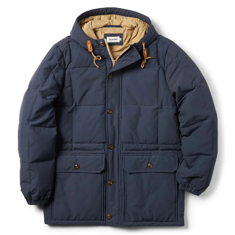 Utility Fit Jacket-The Whitney Parka in Navy