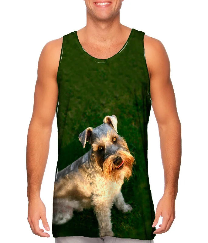 Comfortable Vest-Photo Loving Schnauzer