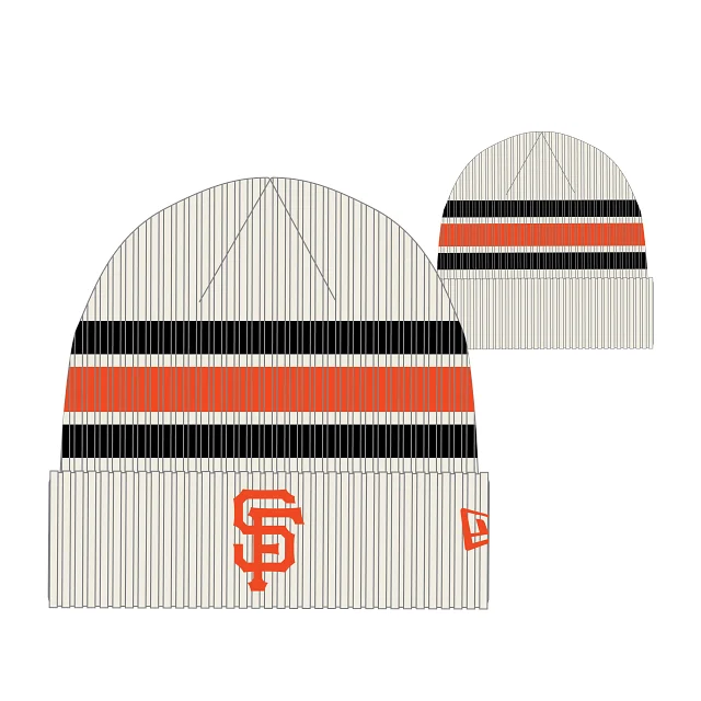 Straw Hat-New Era Youth San Francisco Giants Vintage Cuffed Knit