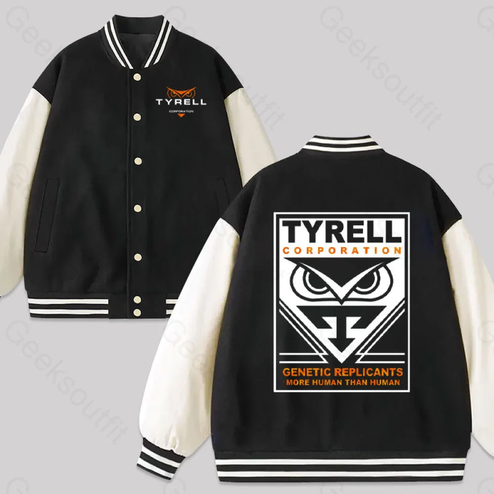 Stylish Puffer Jacket-Tyrell Corporation More Human Baseball Jacket