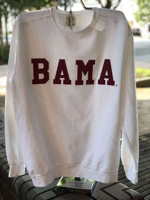 BAMA ON WHITE