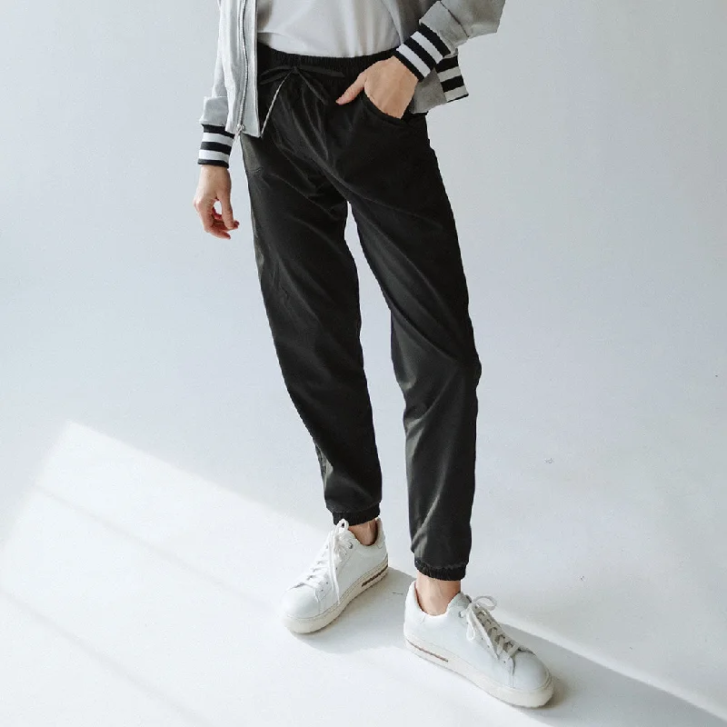 Statement Pants-Everywhere Joggers, Black