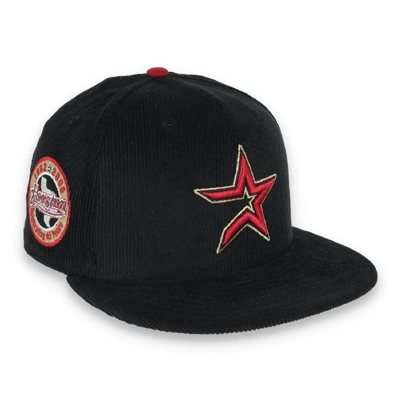 Visor Hat-New Era Houston Astros 45th Anniversary Side Patch 59fifty Fitted Cap-