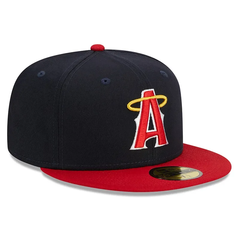 Pompom Hat-New Era Los Angeles Angels Retro City Collection 59FIFTY Fitted Hat