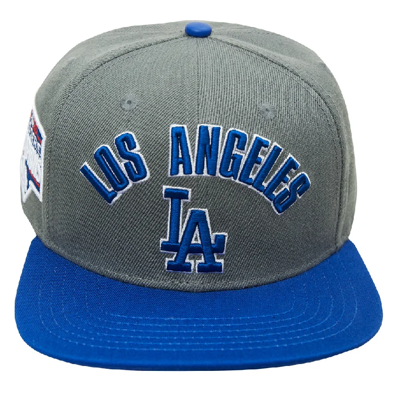 Vintage-inspired Hat-PRO STANDARD LOS ANGELES DODGERS STACKED LOGO SNAPBACK HAT