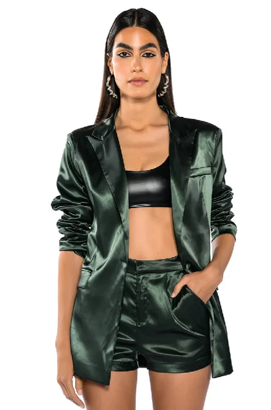 Classic Fit Jacket-ALL THE RIGHT MOVES SATIN JACKET