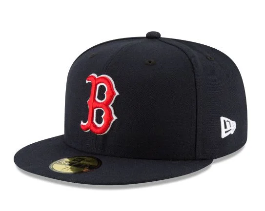 Trilby Hat-BOSTON RED SOX NEW ERA HOME AUTHENTIC COLLECTION 59FIFTY FITTED-ON-FIELD COLLECTION NAVY-RED