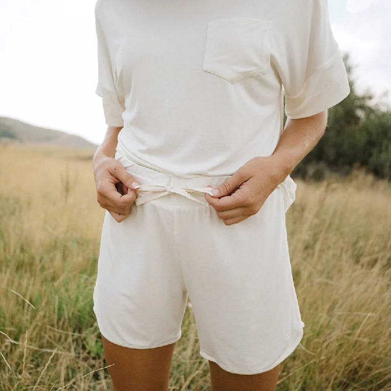 Hiking Pants-Serenity Shorts, Ivory