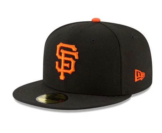 Cool Hat-SAN FRANCISCO GIANTS HOME COLLECTION 59FIFTY FITTED-ON-FIELD COLLECTION-BLACK