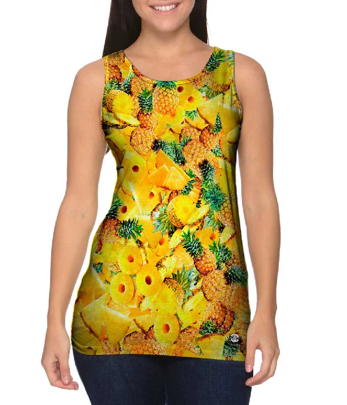 Muscle Tank-Pineapple Fiesta Jumbo