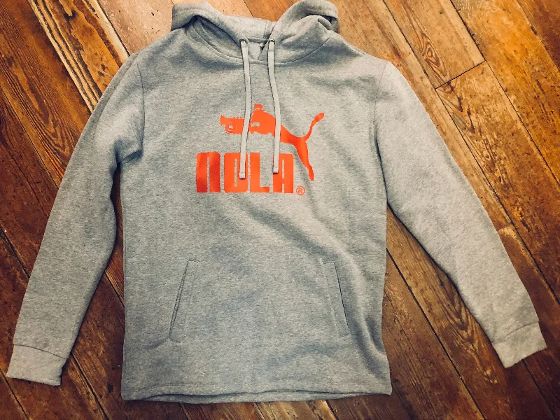 Cozy Pullover Hoodie-NOLA Puma, Pull-Over Hoodie