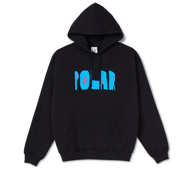 Everyday Sweatshirt-Polar Skate Co Cut Logo Hoodie - Black